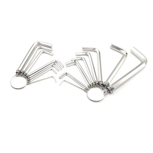 Jeu de clés hexagonales combinées métriques <span class=keywords><strong>10</strong></span> en 1, clé Allen, 1,5 mm-<span class=keywords><strong>10</strong></span> mm, outil de mécanicien - Product Image 2