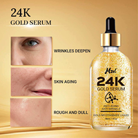 Sérum à l'or 24 carats Anti-âge Blanchissant Réduit les taches de vieillesse Les ridules Les rides Liftant Raffermissant pour tous les types de peau