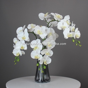 Orchidée Phalaenopsis Artificielle 92cm Effet Naturel, 9 Têtes, Tige Pliable, pour Décoration de Mariage de Luxe et de Table à Domicile H - Product Image 3