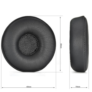 For Jabra Engage 50 30 Replacement Earpads Ear <b>Cushion</b> Protein Leather High Elastic Sponge Replacement Ear <b>Pads</b> - Product Image 1