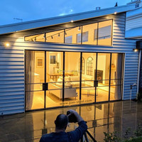 Crithigh View tambah gambar lebih besar untuk membandingkan pintu kaca ayunan logam bingkai ramping pintu baja dengan bingkai logam gaya Prancis Modern