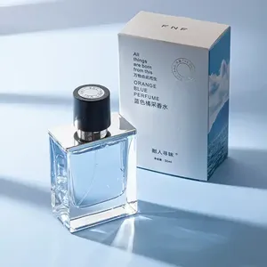 Chai xịt nước hoa cao cấp Luxury <span class=keywords><strong>Square</strong></span>, dung tích 30ml 50ml 100ml, chai thủy tinh rỗng kèm nắp và hộp - Product Image 5