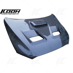 ฝากระโปรงหน้าคาร์บอนไฟเบอร์ ICOOH Racing สำหรับมิตซูบิชิ <span class=keywords><strong>EVO</strong></span> <span class=keywords><strong>X</strong></span> - Product Image 5