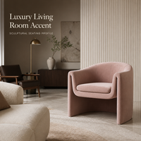 Canapé une place de style nordique moderne, fauteuil de créateurs, pour salon, loisirs