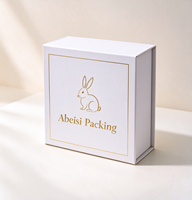 Boîte d'emballage cadeau magnétique en carton rigide EVA avec insert en mousse EVA, logo personnalisé, vente en gros