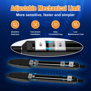 C025 thông minh 24V DC tự động đôi tự động cổng động cơ <span class=keywords><strong>Swing</strong></span> cổng <span class=keywords><strong>Opener</strong></span> - Product Image 2