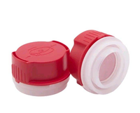 Bouchon de bec verseur en plastique durable, résistant aux produits chimiques, avec fonction anti-fuite et anti-déversement pour bidons métalliques
