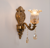 Applique Murale Vintage de Luxe Décorative Intérieure pour Lumière d'Escalier Couloir Décoration Murale d'Escalier à Domicile Lampe LED Intérieure