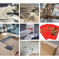 Máquina cortadora de cuchillas CNC, máquina cortadora de muestras de caja de cartón, plotter cortador de superficie plana digital