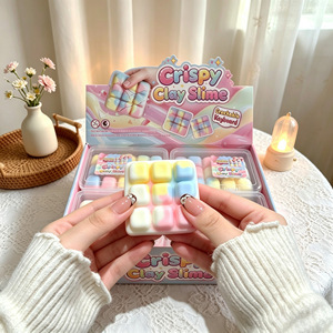 Plusieurs modèles de bonbons arc-en-ciel croustillants à pincer, Ga Bang, macaron croustillant, chocolat, jouet anti-stress pour adultes, jouets sensoriels - Product Image 2