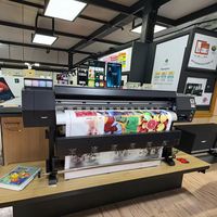 Impresora de Formato Grande Automática ECOUVjet con Tinta Eco Solvente de 6 Pies, Nueva