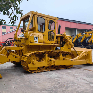 รถดันดินแคตเตอร์พิลลาร์ รุ่น D7g พร้อมริปเปอร์ ผลิตโดย Cat D7 D8 D9 พร้อมริปเปอร์หรือวินช์ สำหรับงานไม้ - Product Image 1