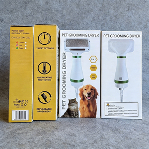 2-in-1 taşınabilir <span class=keywords><strong>Pet</strong></span> köpek saç kurutma makinesi tarak köpek fırçası dayanıklı güvenli yumuşak el kurutma makinesi çelik tel koruma kediler köpek Blower - Product Image 6