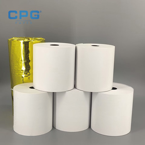 Suministro Directo del Fabricante, Rollo de Papel Térmico Óptico Estable de Primera Calidad de 57x30mm 57x40mm 48gsm para Mini Impresora de Recibos - Product Image 1