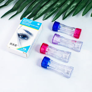 Custodie per lenti <span class=keywords><strong>RGP</strong></span> colorate di vendita calda scatole portaoggetti per lenti a contatto colorate all'ingrosso con scatola dei colori - Product Image 3