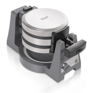 RAF 1400W <b>Waffle</b> <b>Maker</b> Rotating Structure Double Sided Uniform Heating Non Stick Plates for Consistent Cooking Breakfast Sandwic - Product Image 5
