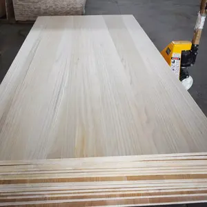 wholesale paulownia Solid Wood Board Paulownia Wood Timber Price For Coffin Paulownia Wood Board
