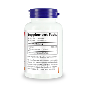 Gran oferta, suplemento de canela, compatible con <span class=keywords><strong>el</strong></span> <span class=keywords><strong>metabolismo</strong></span> saludable de la glucosa, cápsulas vegetales 200, cápsulas de canela para adultos - Product Image 4