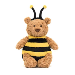 Nova Chegada Plush Bee <span class=keywords><strong>Teddy</strong></span> <span class=keywords><strong>Bear</strong></span> Stuffed Animal Decoração Home Crianças Presente Bee <span class=keywords><strong>Bear</strong></span> Obter Bem <span class=keywords><strong>Teddy</strong></span> <span class=keywords><strong>Bear</strong></span> Stuffed Animal - Product Image 1