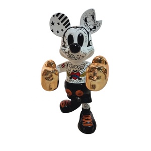ミニー ミッキー・マウス 石彫刻 石像 ディズニー ミニーマウス 御影石 オブジェ 置物 ミニー