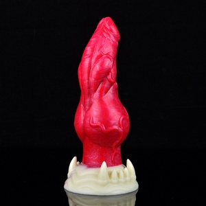 Dog Knot Massager NNSX Silicone Dog Knot Massager <b>Large</b> Suction <b>Cup</b> Base Soft and Durable Adult Toy for Men and Women - Product Image 4