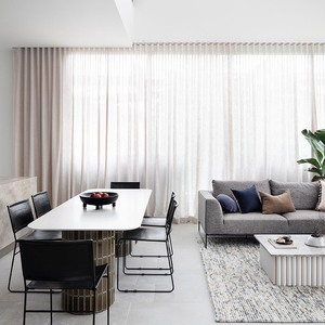 Cortinas Inteligentes Wifi, Persianas Personalizadas para Ventanas, Doble Capa Día <span class=keywords><strong>y</strong></span> <span class=keywords><strong>Noche</strong></span>, Control Remoto Eléctrico, Cortina de Lujo para Hotel - Product Image 2