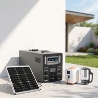 Station d'alimentation portable 1500W 3000W, batterie externe, station de partage, onduleur à onde sinusoïdale pure pour la maison, le camping, les situations d'urgence et l'extérieur