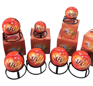 Prix de gros d'usine Sécurité domestique Protection de l'environnement Boule extincteur automatique Poudre sèche ABC <span class=keywords><strong>Alarme</strong></span> 120dB - Product Image 1