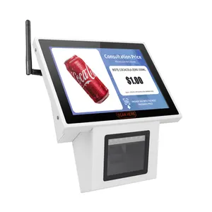 Original design Touch Screen Retail Price Scanner With Custom POS System Barcode For Restaurant Supermarket Checking Price