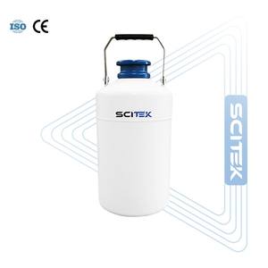 Tanque de Nitrógeno Líquido SCITEK Dry Shipper con Almacenamiento Criogénico de Vapor, Llenado Rápido de Nitrógeno Líquido para Transporte Criogénico - Product Image 1