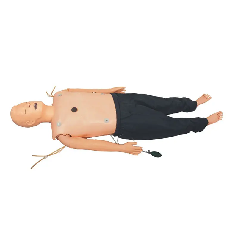 CPR挿管ECG除細動およびペーシングIV注射によるインテリジェントALSトレーニングマネキン