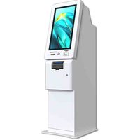 Çift Kapılı Kilitleme Sistemli Bilet Bozma Kiosku UAM-S02 Çelik TICO Kart Çıkışlı Online Spor Beceri Oyunları İngilizce 1 Yıl Garantili