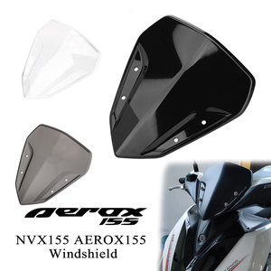 Accesorios de modificación de motocicleta parabrisas para <span class=keywords><strong>YAMAHA</strong></span> NVX155 Aerox155 Modificación de parabrisas delantero de motocicleta - Product Image 2