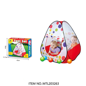 Mignonne tente de jeu pour bébé en forme de dinosaure avec piscine à balles, maison de jeu intérieure et extérieure, jouets de tente avec 50 balles de 5,5 cm, cadeaux d'anniversaire - Product Image 5