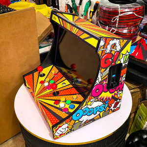 Macchina Arcade <span class=keywords><strong>Pandora</strong></span> Saga DX Plus con Schermo LCD HD da 19 Pollici, Joystick Mini Bartop 1280p per Intrattenimento Genitore-Figlio in Lingua Inglese - Product Image 1