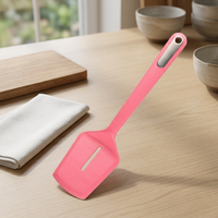 Spatule à fentes en silicone Flex Core, recommandée par MMP, accessoires de cuisine, outils spécialisés, gadgets de camping, ustensiles de cuisine pour desserts