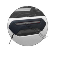 Cache-poignée de hayon arrière pour accessoires Hilux Revo Rocco 2021, cache de hayon en ABS