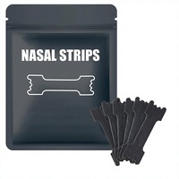 Bandes nasales noires 30 pièces par paquet avec vitamine C pour soulager le ronflement, améliorer la respiration et la qualité du sommeil