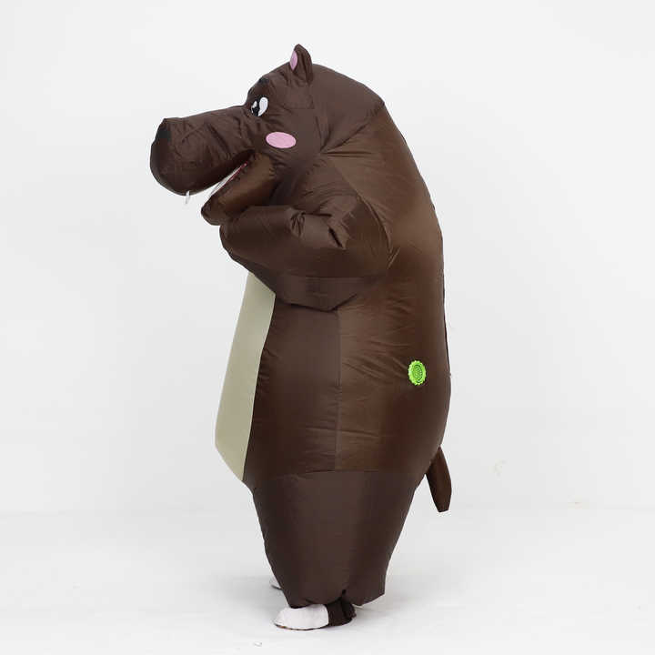 Rubies Adult Hippo Inflatable Costume With Tutu: Hilarious