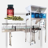 Unité de dosage Semi-automatique, à 2 têtes, échelle linéaire, 20-500g 1kg 2kg, pour emballage de champignons, noix