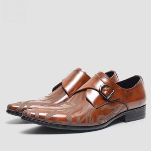 Zapatos Oxford Formales de Negocios para Hombre, Nuevos de Fábrica, Transpirables, Cómodos, Impermeables, con Diseño Graffiti - Product Image 4