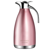 Maxcook 2L 304 Acier inoxydable Thermos sous vide Grande capacité Bouilloire Théière Design élégant 6-12 heures Isolation thermique