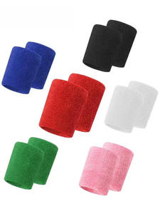 צבעוני כותנה צמיד זיעה סופגת זיעת יד זיעה להקת עבור שונים ספורט - Product Image 5