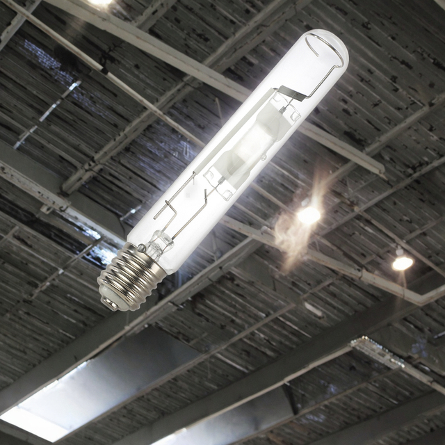 YIBU 400W Metal Halide Lamp E40 AC 220V 10000K Color Temp 8000-10000 Hours Lifespan
