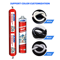 Adhésif et Scellant PU Gris Blanc à Faible Modulus 600ml pour la Construction, Scellant PU40 pour le Jointement du Béton