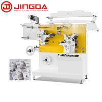Machine d'impression flexographique pour étiquettes en tissu de coton, imprimante flexographique, machine d'impression d'étiquettes en satin flexo