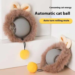 ZMaker 2024 Nuova Palla Giocattolo Automatica per Gatti con Caricatore USB, Palla Elettrica Intelligente per Cani, Giocattolo Interattivo in Silicone per Gatti, Palla Rotolante - Product Image 4