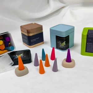 Wholesale Tower <b>Incense</b> <b>Cones</b> Pure Sandalwood Raw <b>Incense</b> <b>Cone</b> Natural Scent - Product Image 2
