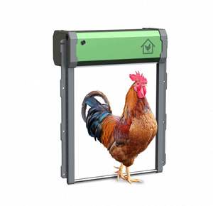 Porte de poulailler automatique télécommandée à énergie solaire, batteries de grande capacité, divers modes de charge, capteur de lumière, 2000 mAh, manuel - Product Image 4