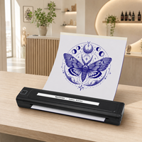 Imprimante de motifs de tatouage sans fil A4 légère et améliorée Xprinter K82 pour les tatoueurs mobiles